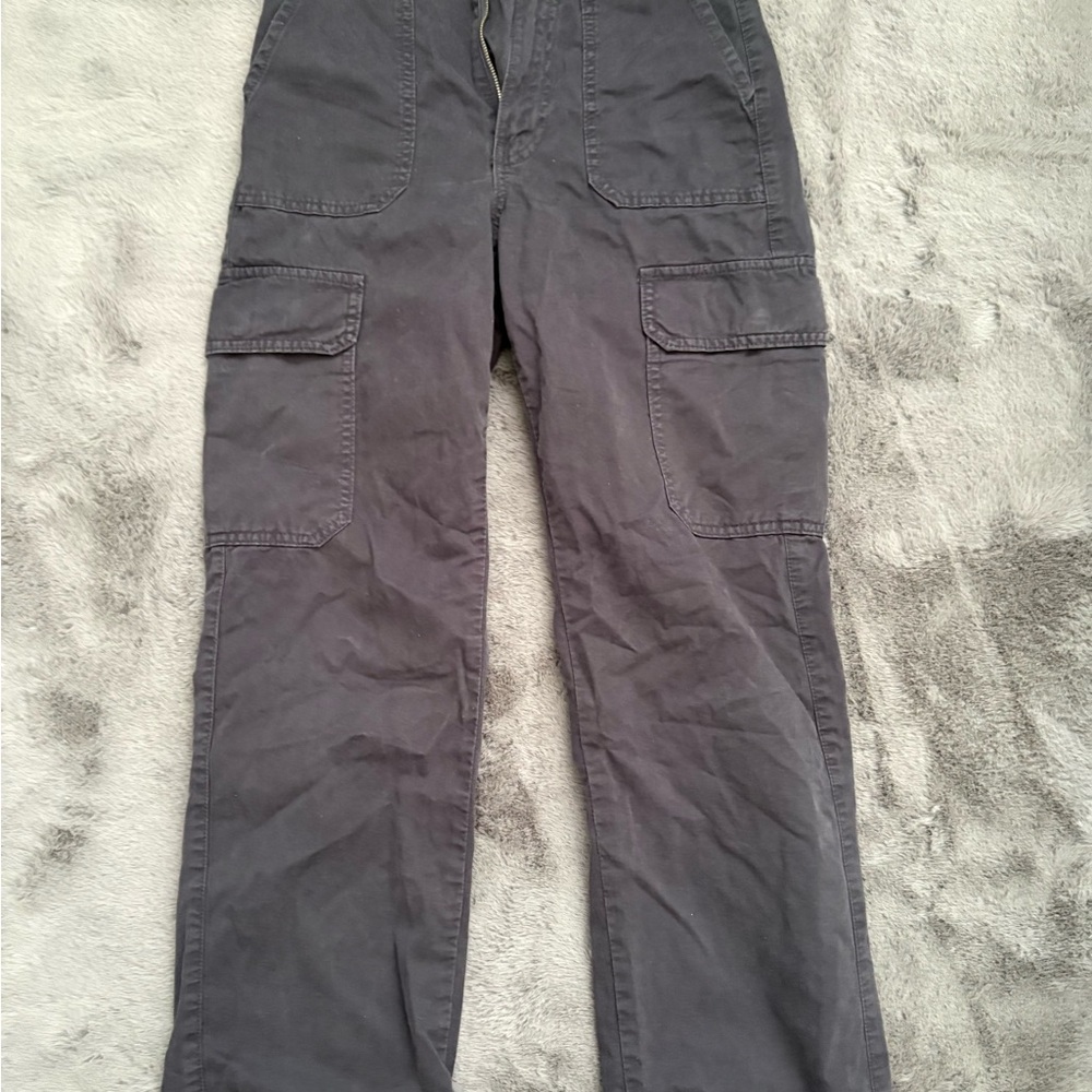 Zara Gray Straight Leg Pants